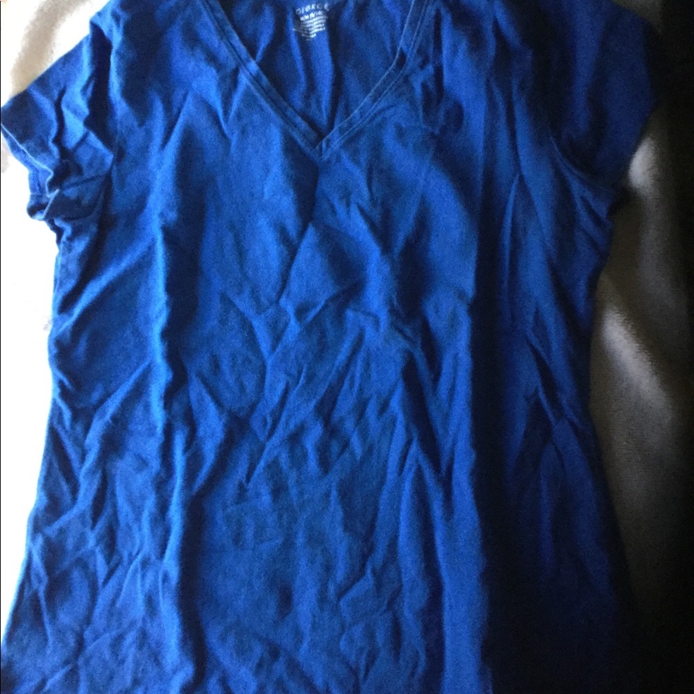 George v-neck cotton/spandex